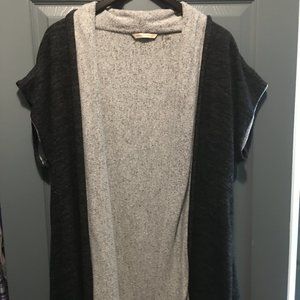Luxurious Super Soft Cardigan Vest, L/XL (16W-22W)